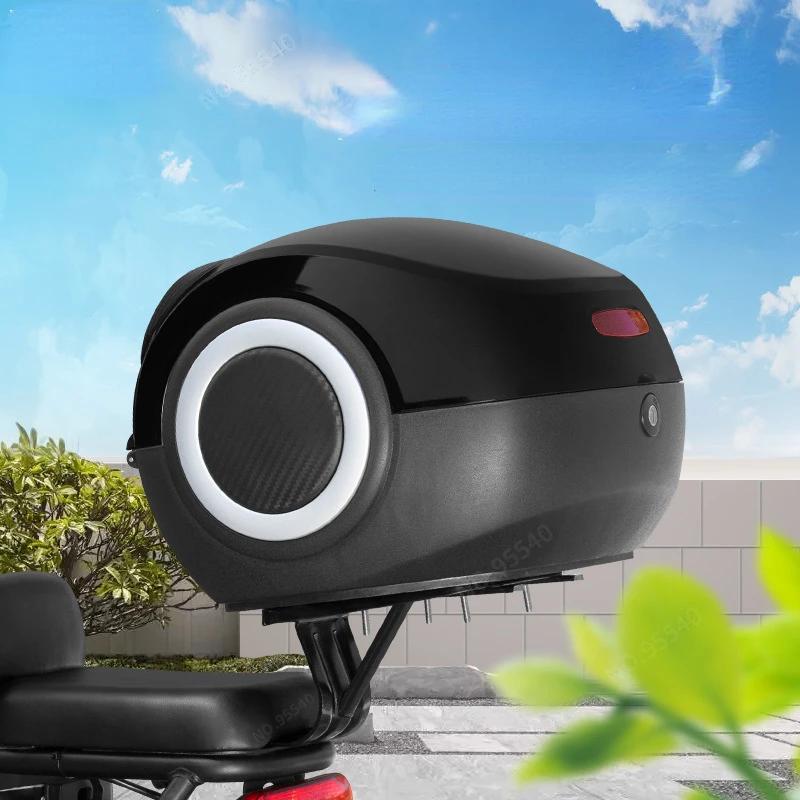Motorcycle trunk electric vehicle storage box toolbox scooter storage box electric vehicle universal trunk 20L motor